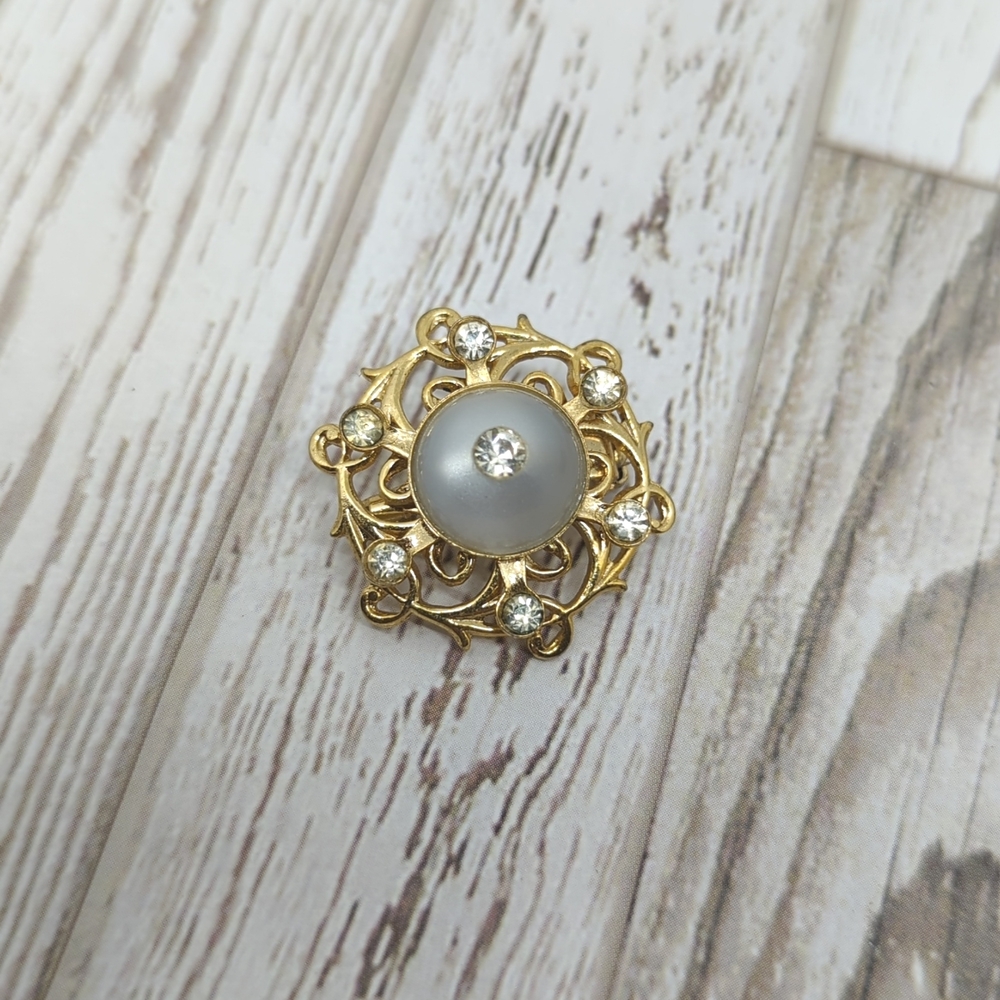 Sarah Coventry Moonglow Brooch 1950s Rare
